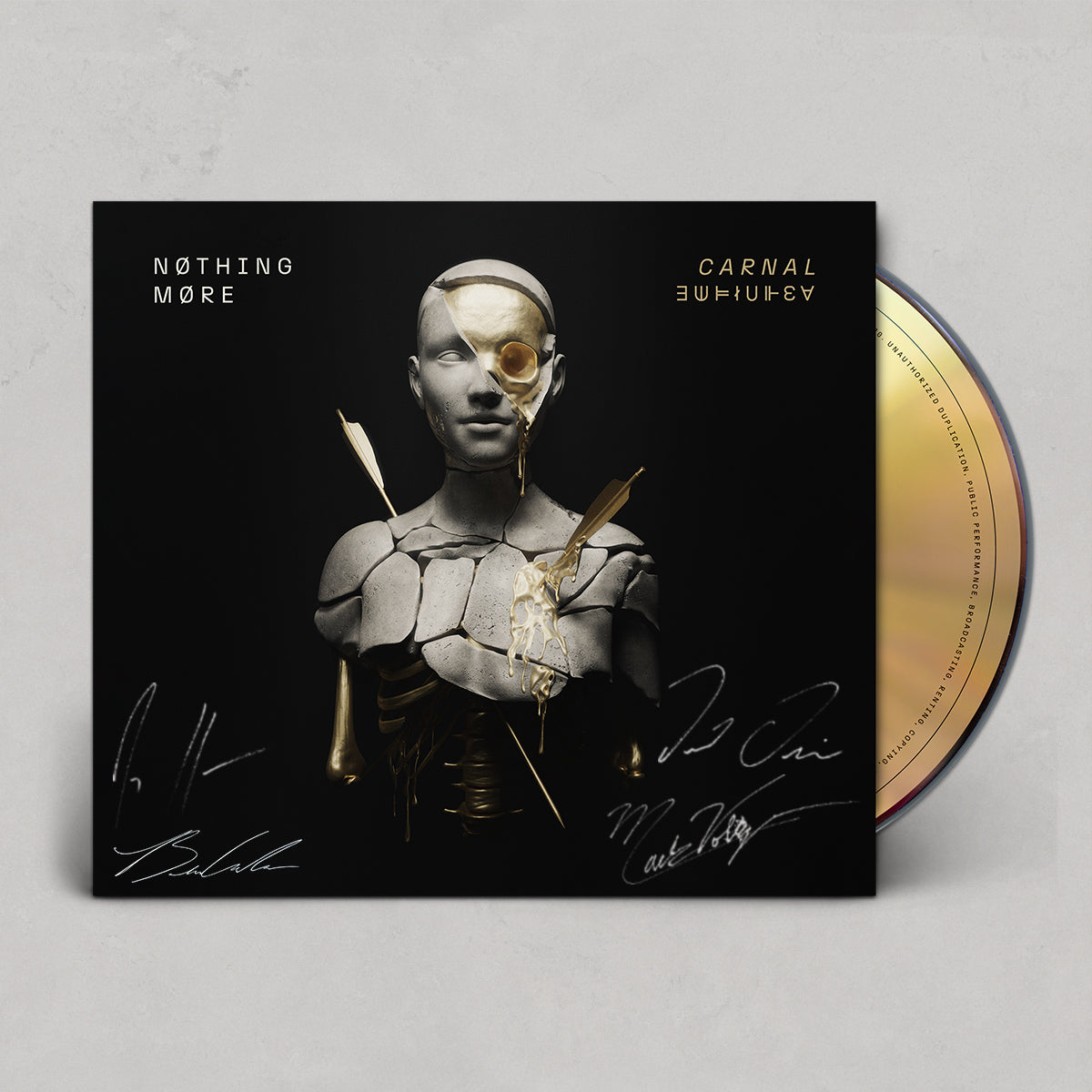 AUTOGRAPHED CARNAL CD PRE-ORDER
