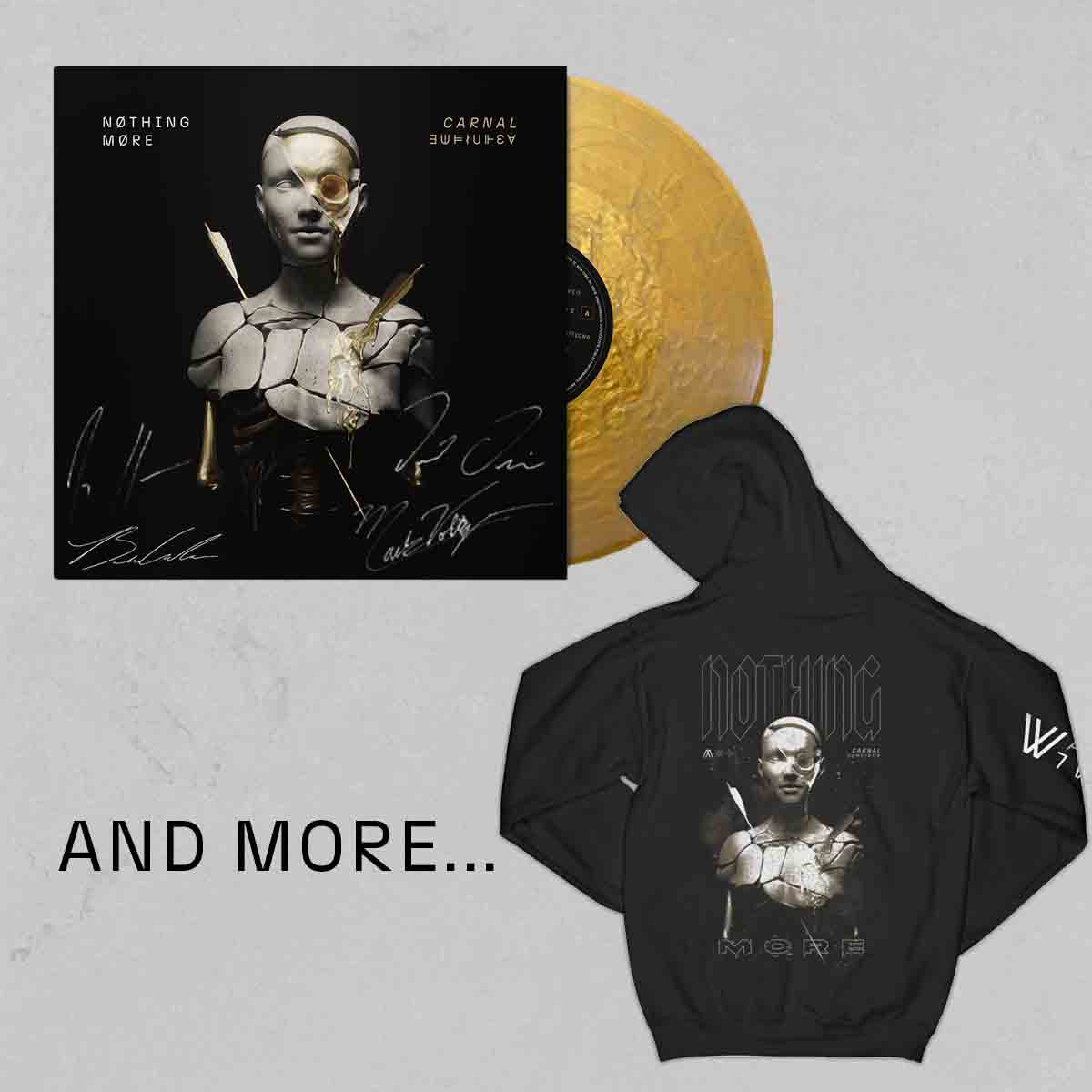 EXCLUSIVE AUTOGRAPHED CARNAL COVER HOODIE BUNDLE PRE-ORDER