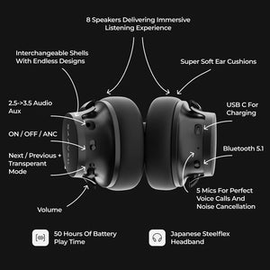 HEAVYS HEADPHONES x LOGO