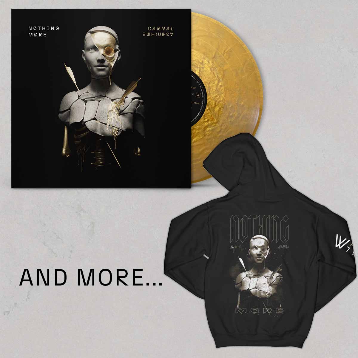 CARNAL VINYL + COVER HOODIE BUNDLE