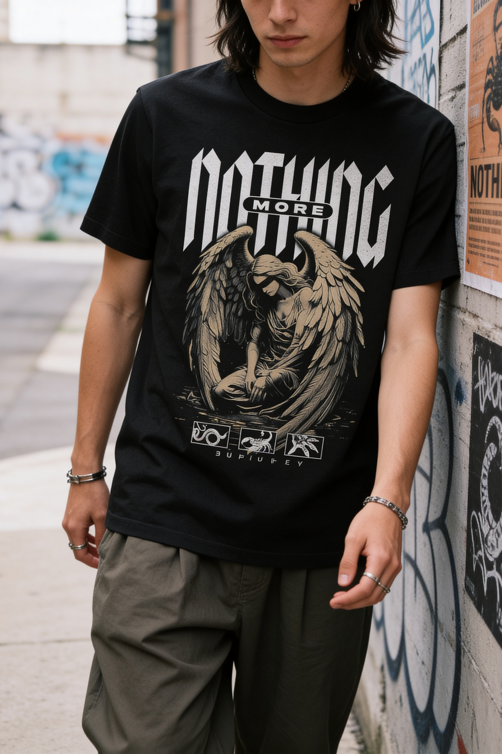 CARNAL NATURE WORLD TOUR - BLACK ANGEL TEE