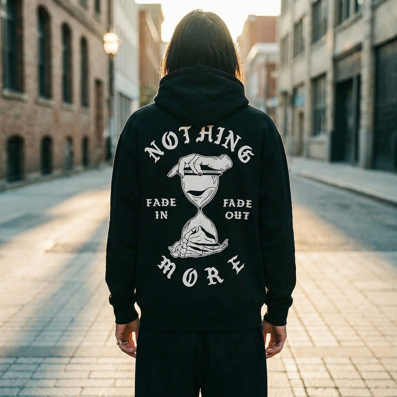 FADE IN FADE OUT PULLOVER HOODIE