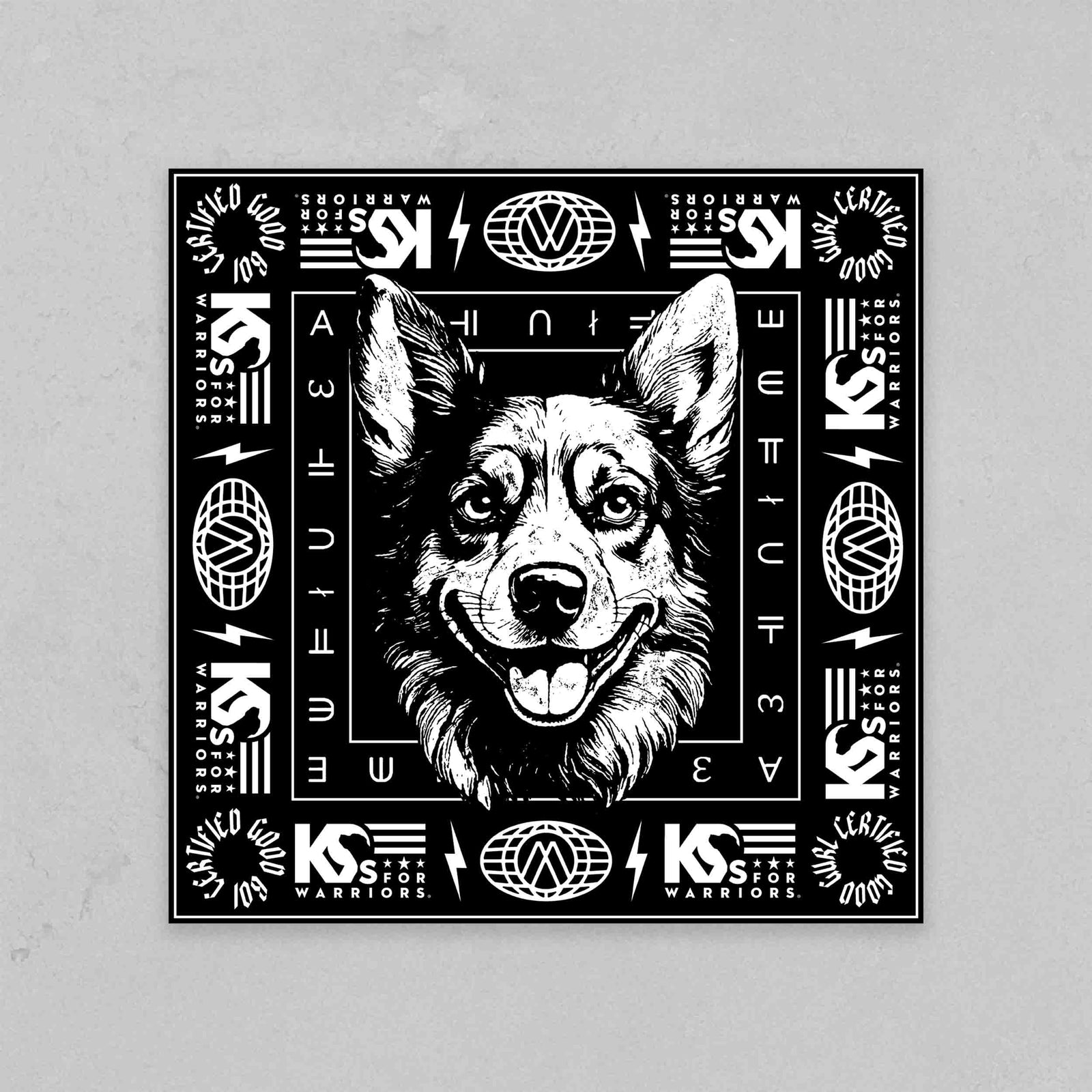 K9s FOR WARRIORS - CERTIFIED GOOD BANDANA
