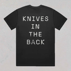 KNIVES IN THE BACK TEE