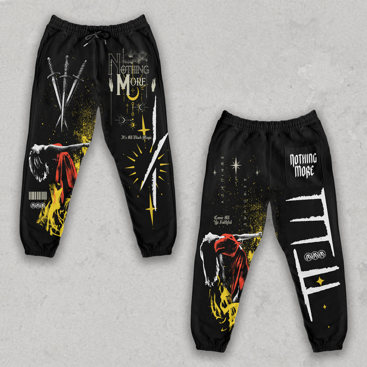 BLACK MAGIC SWEATPANTS