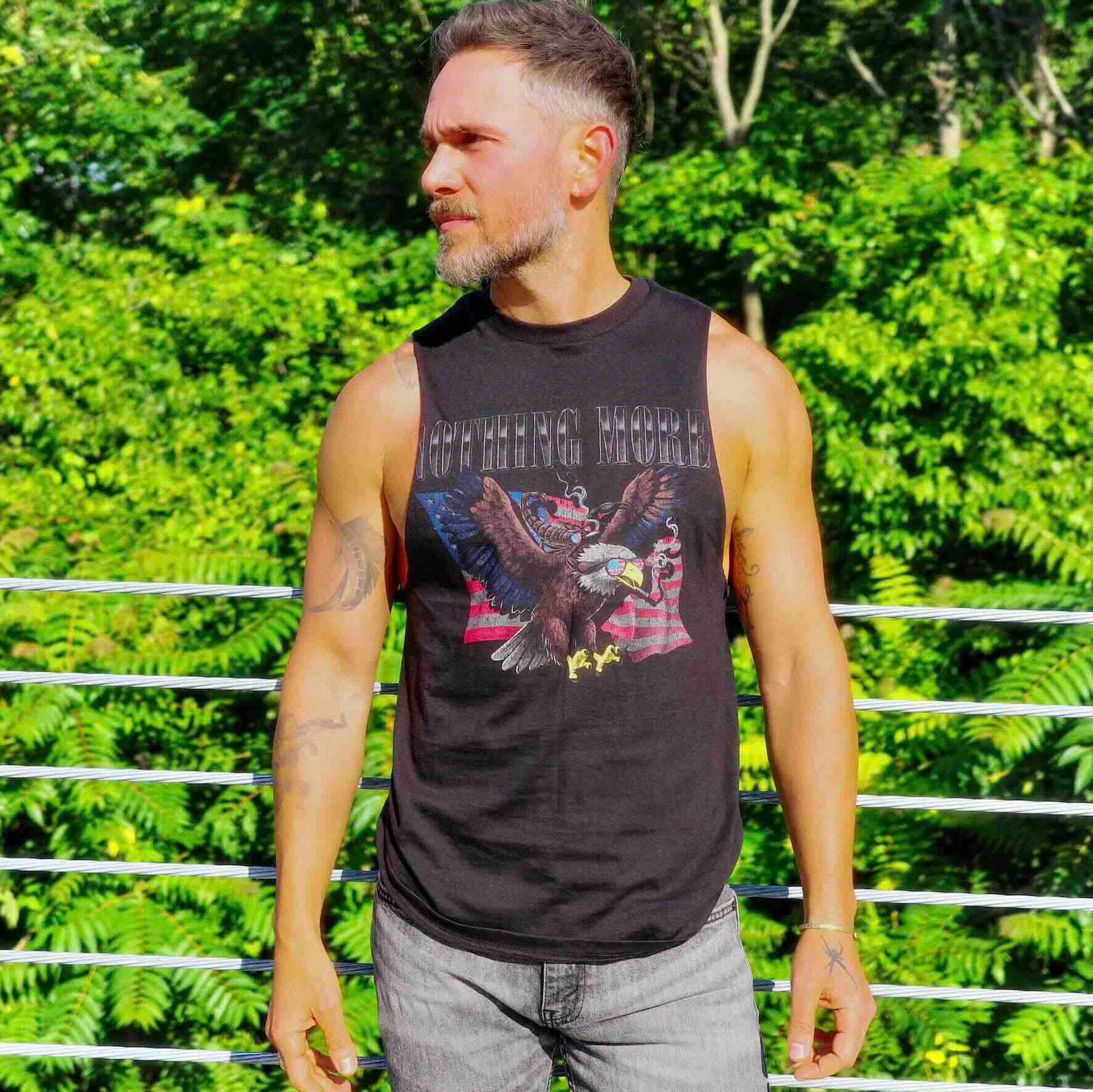 AMERICA F**K YEAH CUSTOM MUSCLE TANK