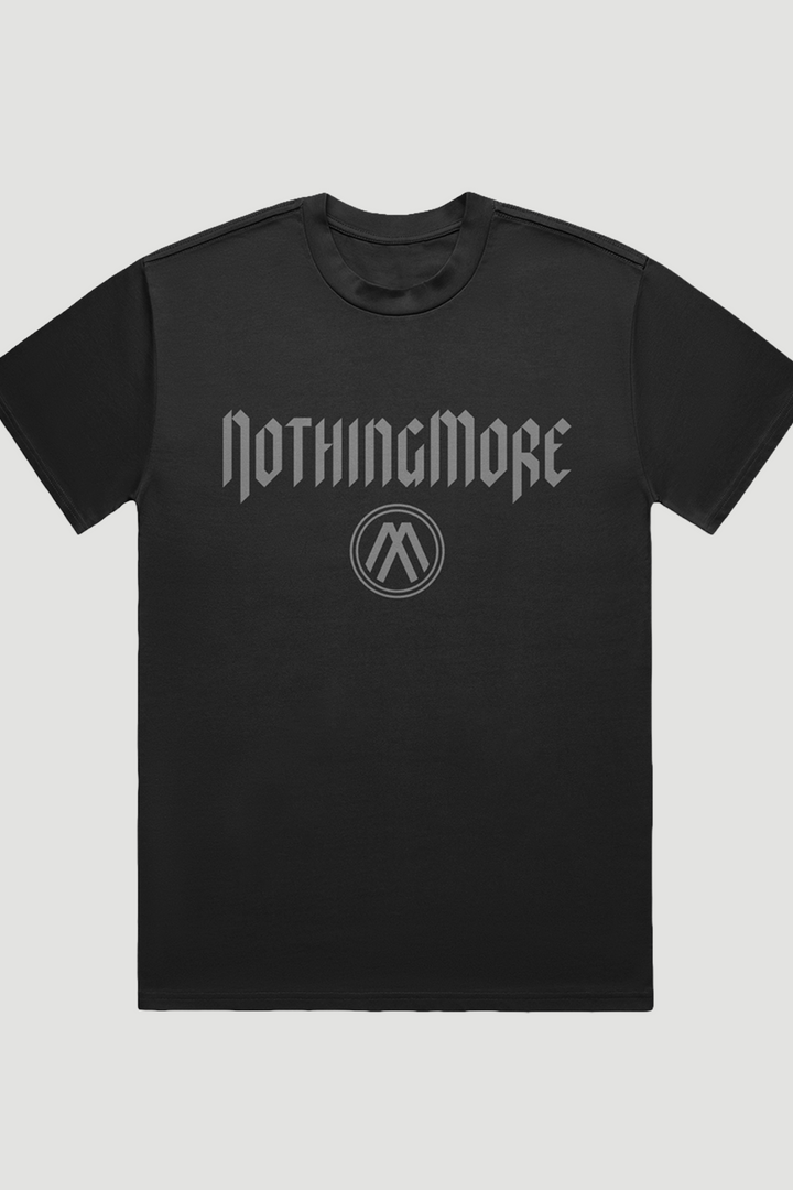 BLACK LOGO TEE