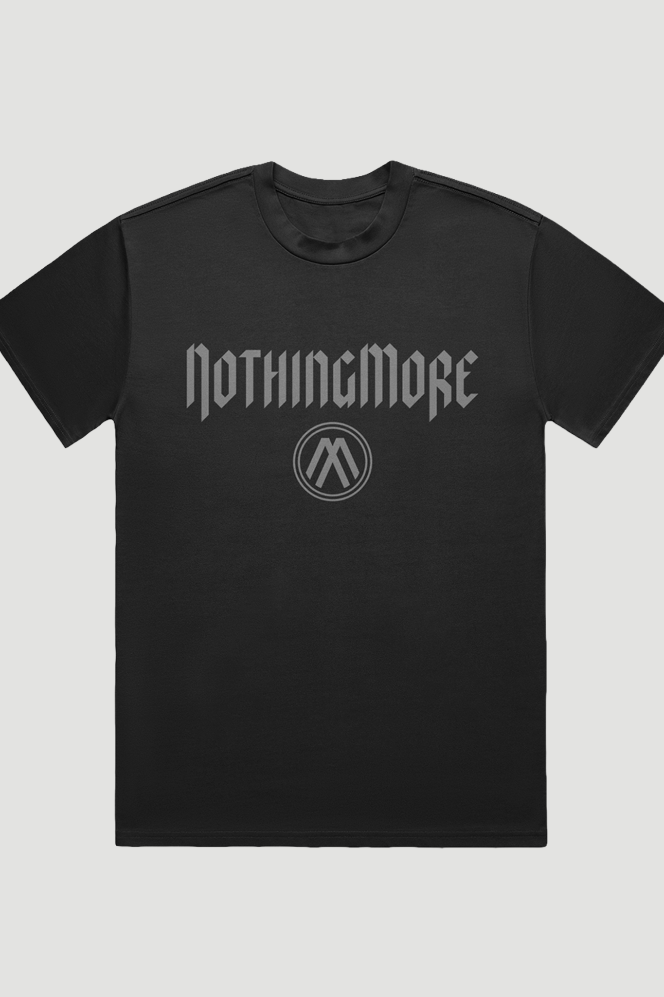 BLACK LOGO TEE