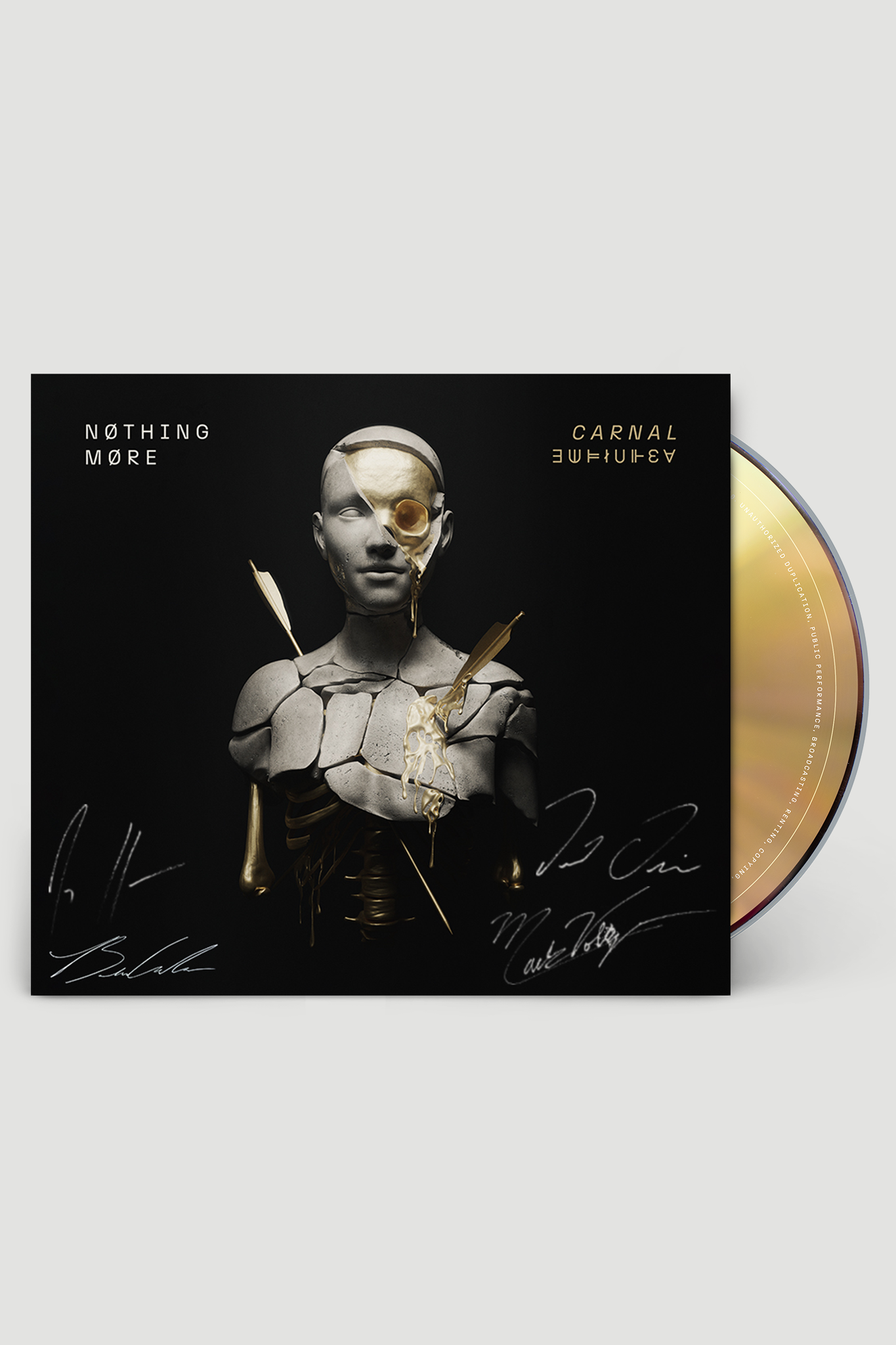 AUTOGRAPHED CARNAL CD