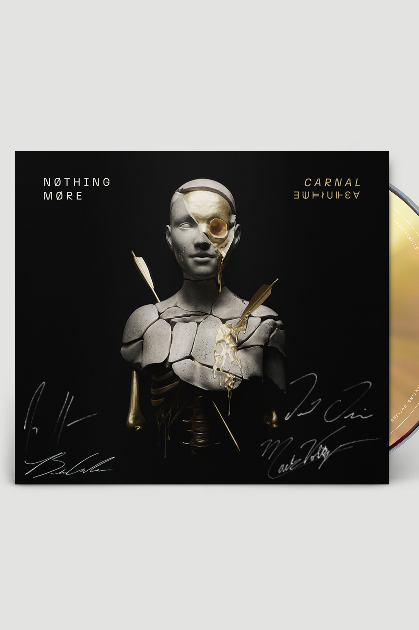 AUTOGRAPHED CARNAL CD