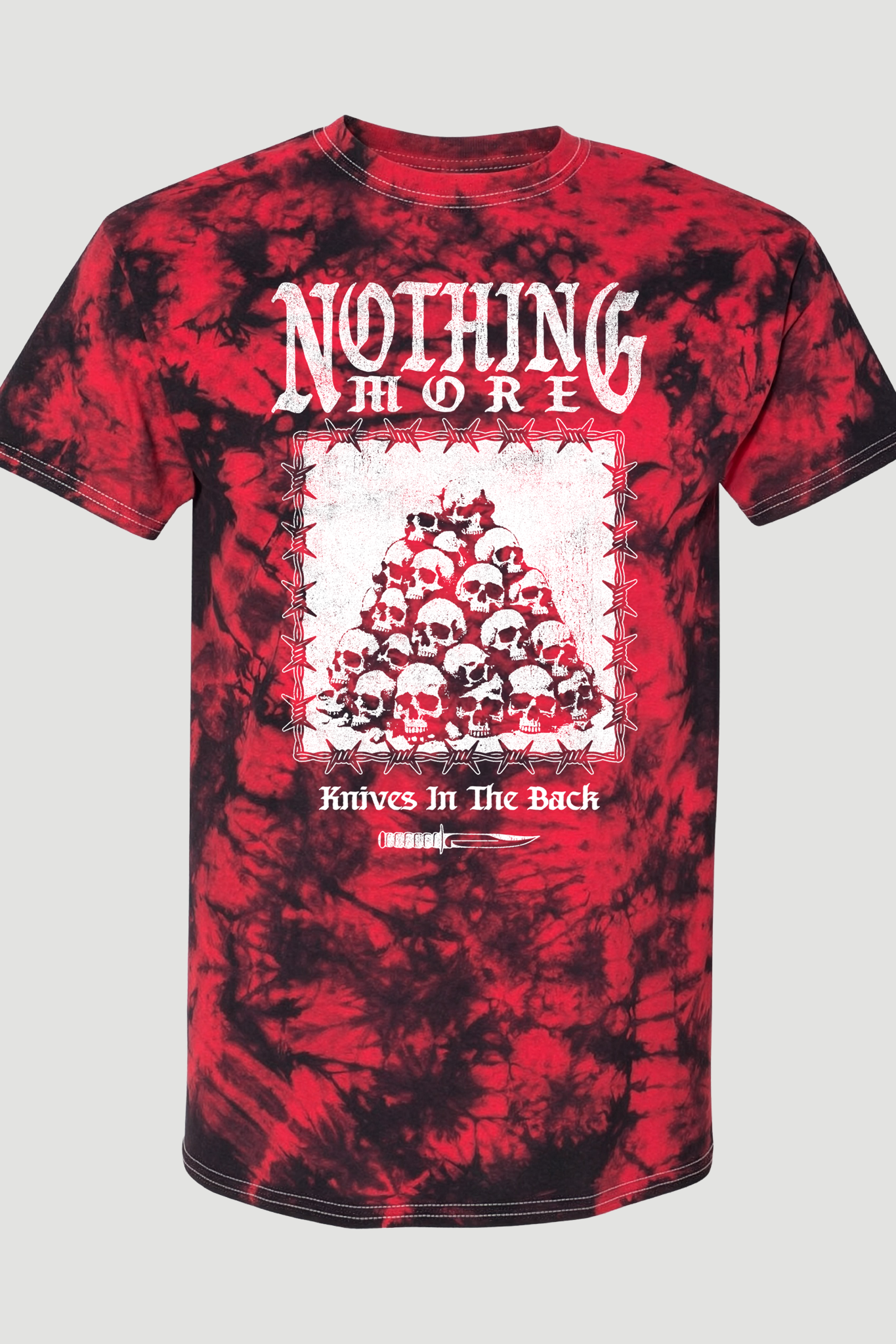 2025 CARNAL TOUR RED TIE DYE TEE