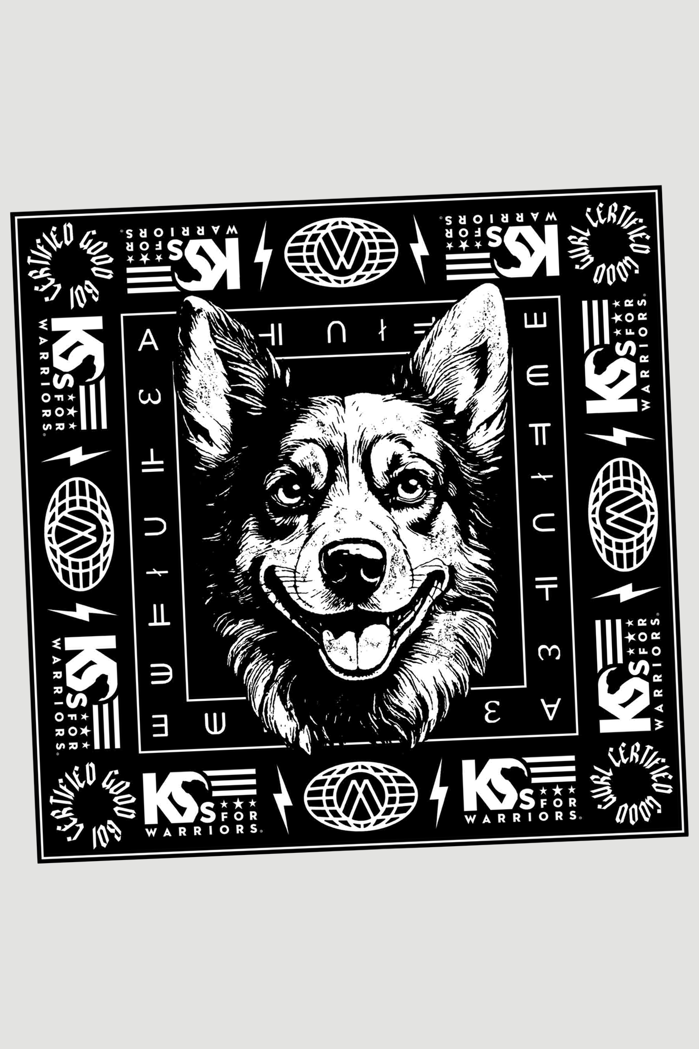 K9s FOR WARRIORS - CERTIFIED GOOD BANDANA