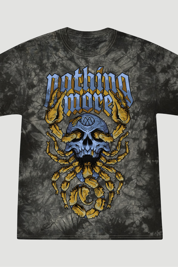 SCORPION SKULL TIE DYE TEE
