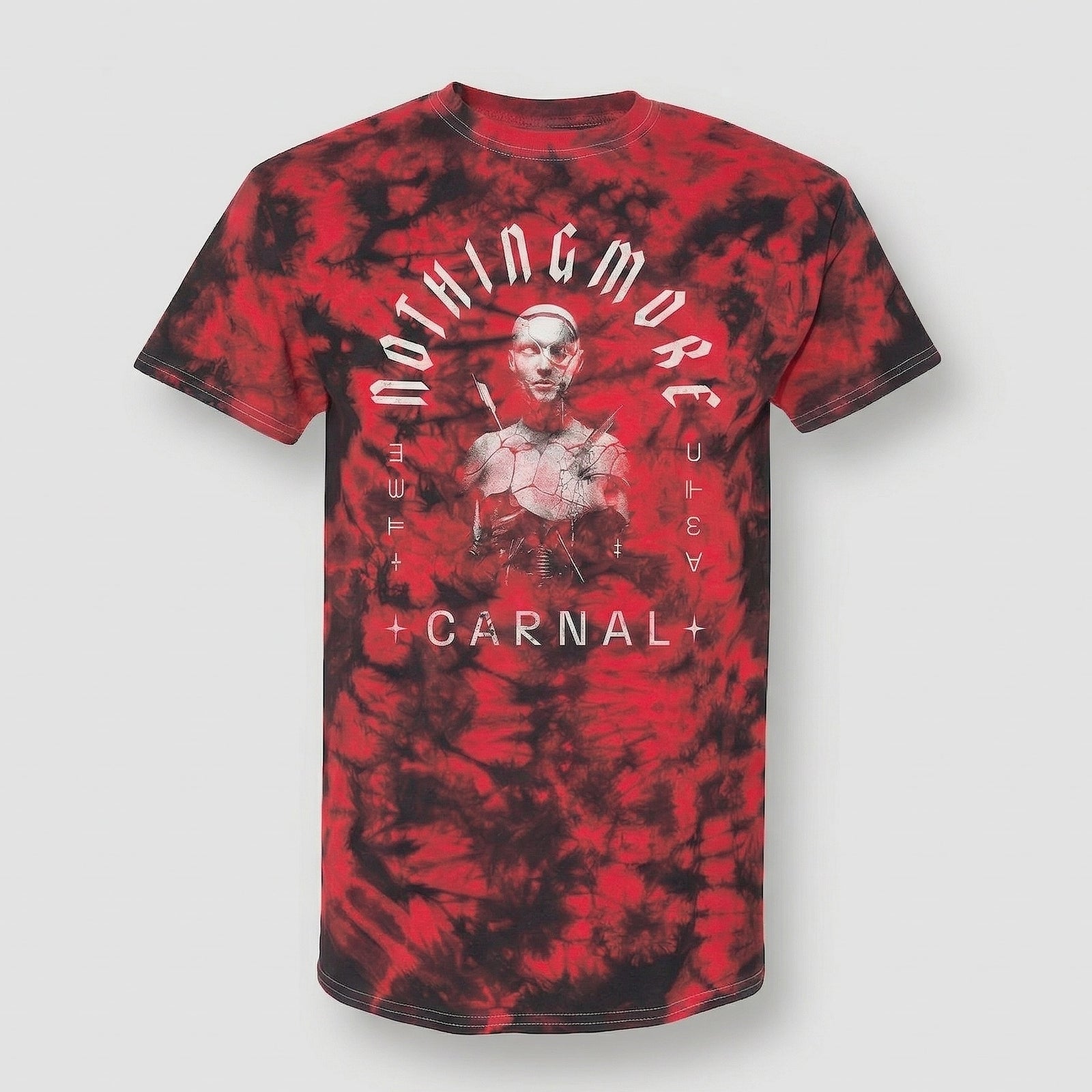 CARNAL NATURE WORLD TOUR - RED TIE DYE TEE