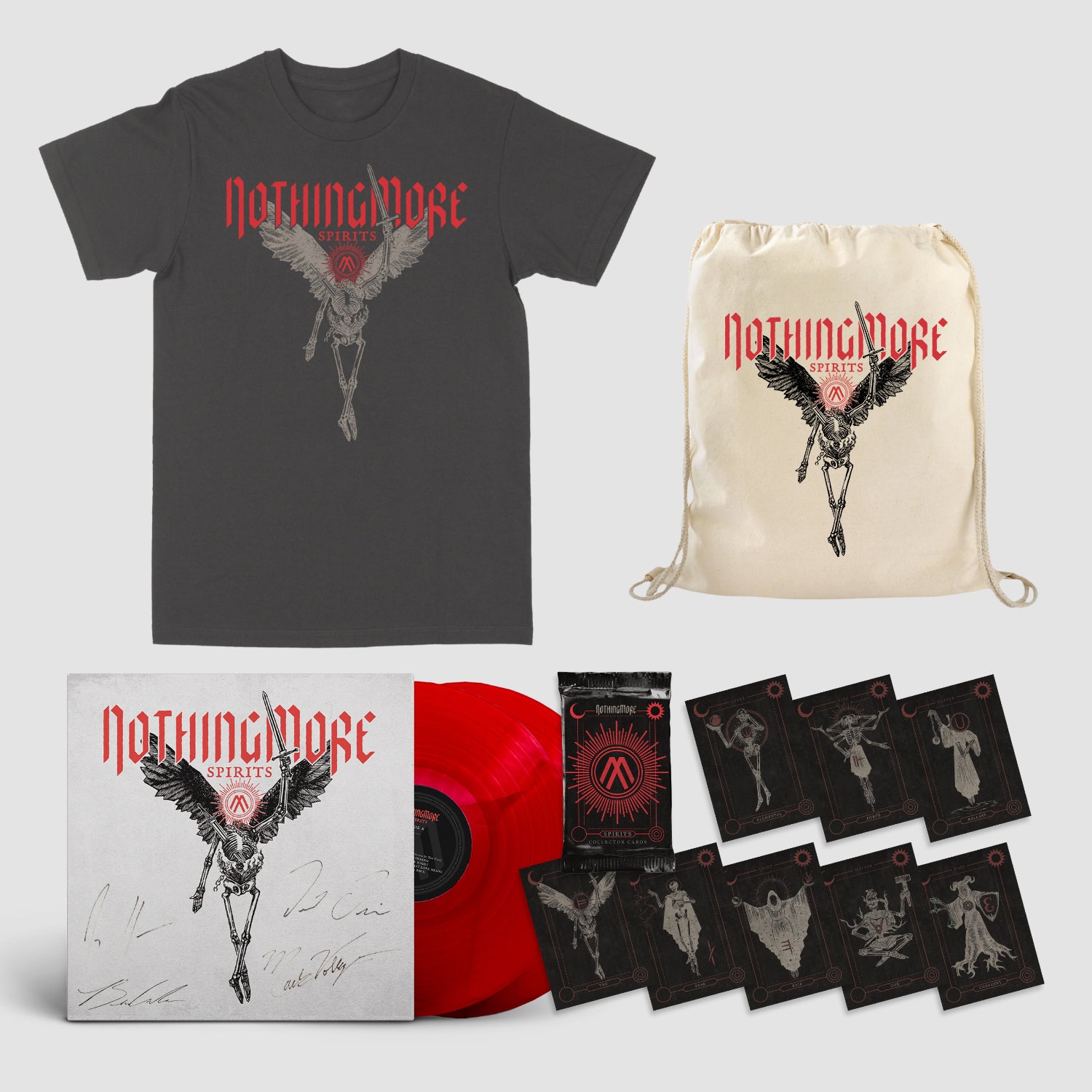 SPIRITS BUNDLE w/ RED VINYL
