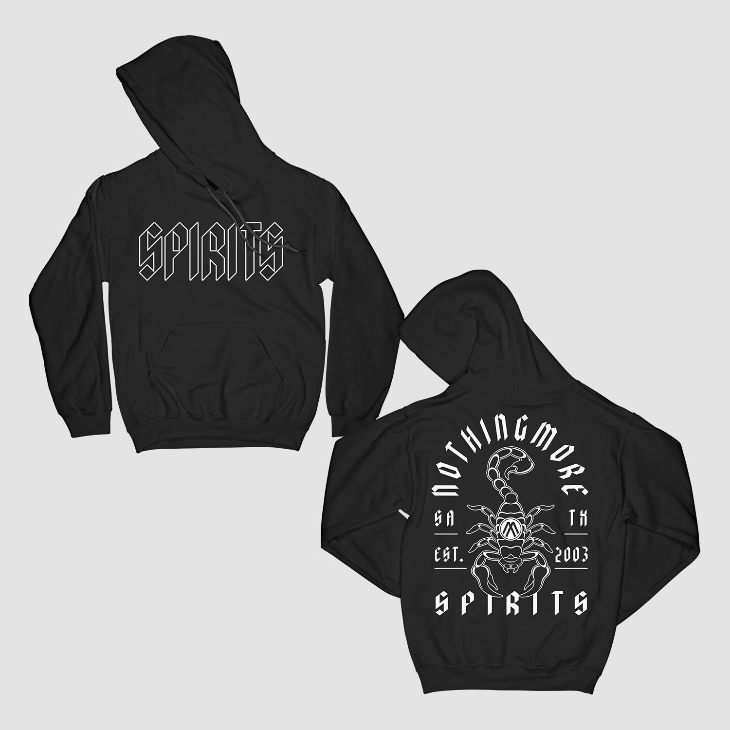 NOTHING MORE SPIRITS SCORPION HOODIE - NOTHING MORE | THE FEW