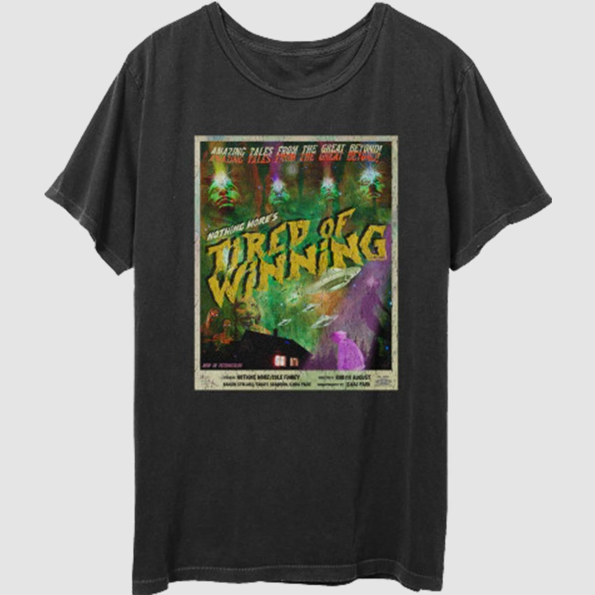 TIRED OF WINNING POSTER TEE