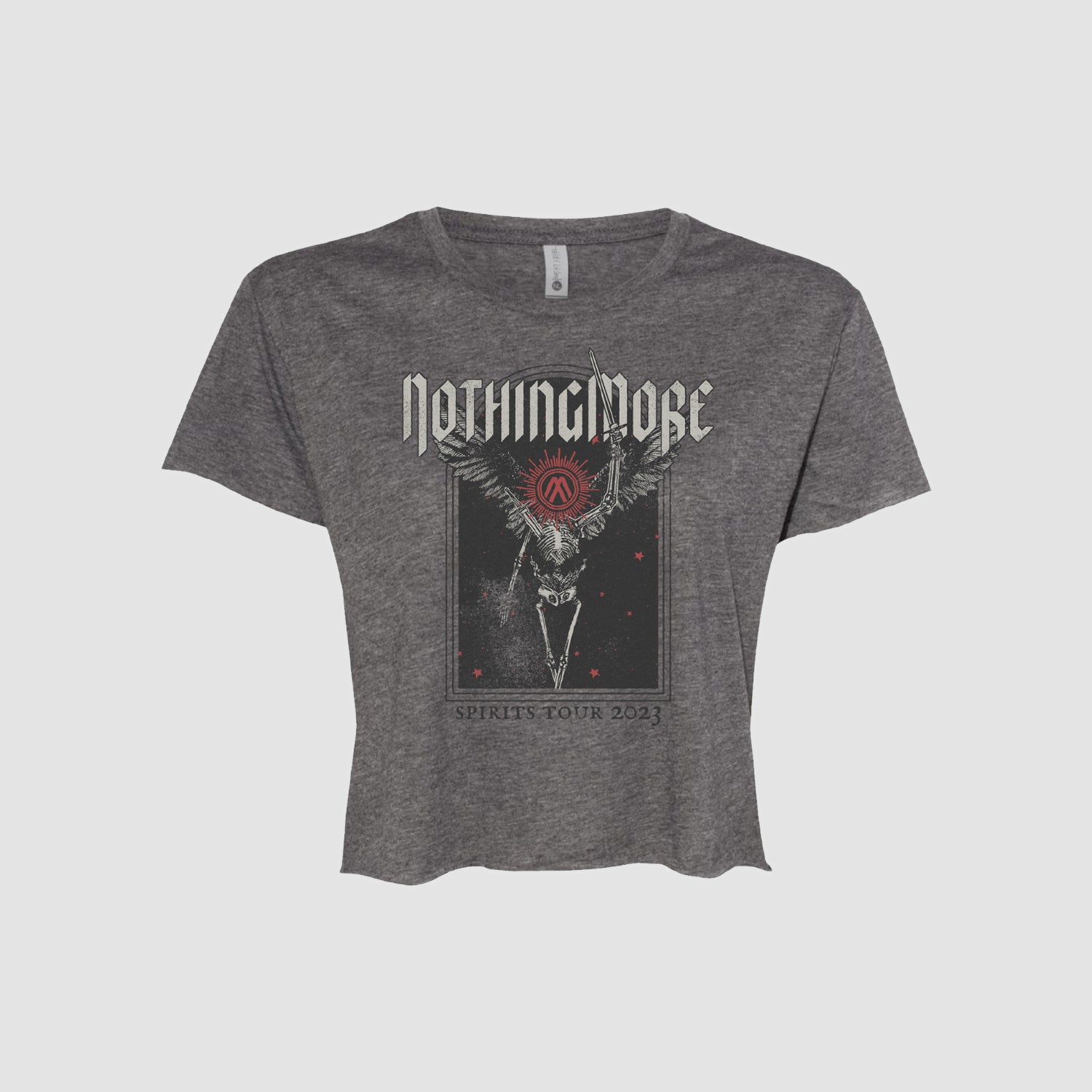 SPIRITS TOUR WOMENS CROP TEE